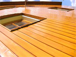 Holzfassade renoviert