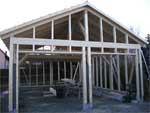 Holzgarage